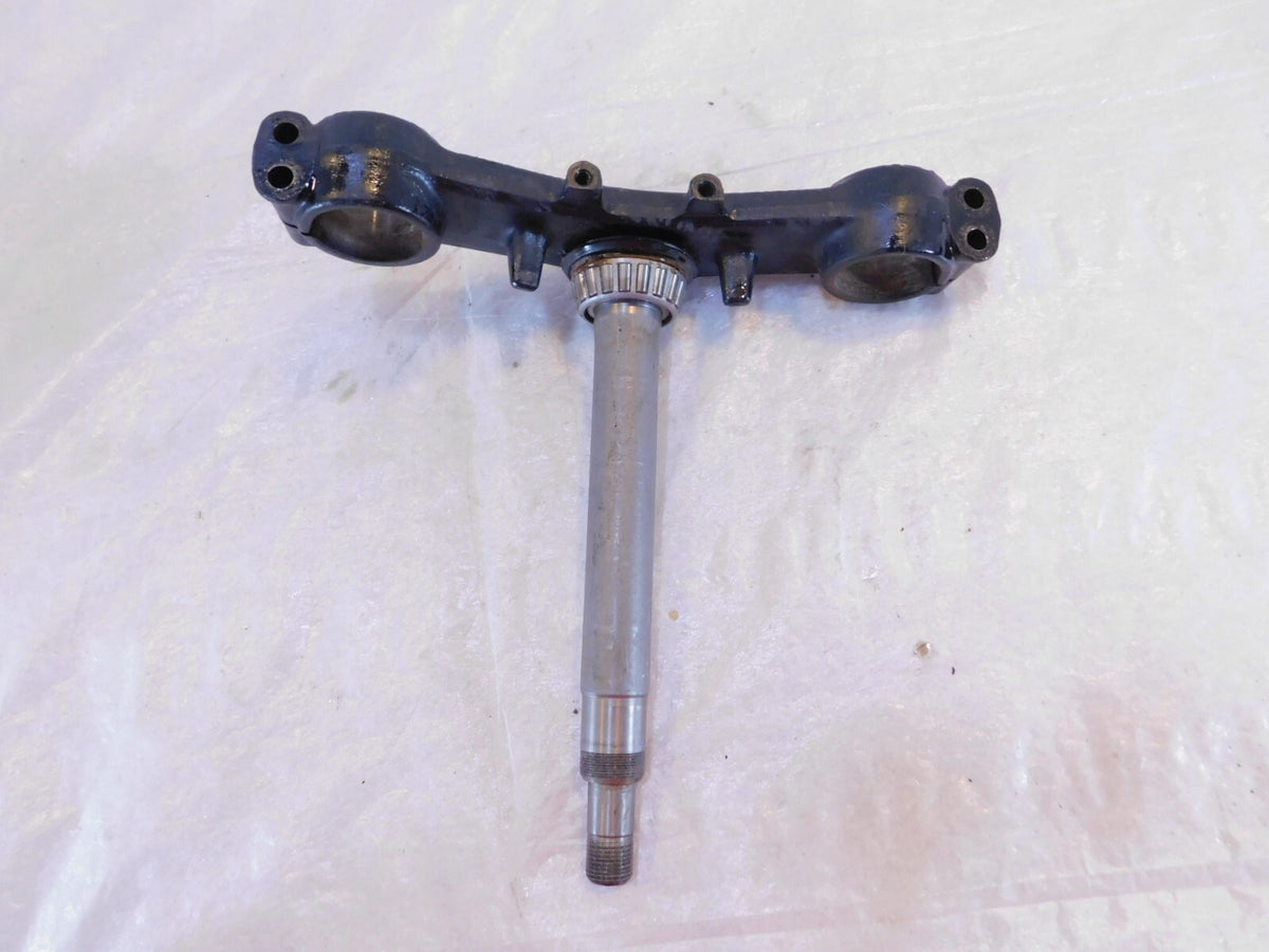 1990-1993 Kawasaki Ninja ZX6 ZX600D Front Fork Lower Triple Tree Steering Stem - C3 Cycle