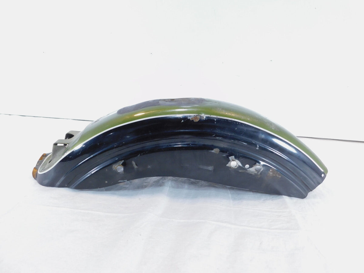 1979 1980 & 1981 Harley Davidson Ironhead Sportster 1000 Green Rear Wheel Fender - C3 Cycle