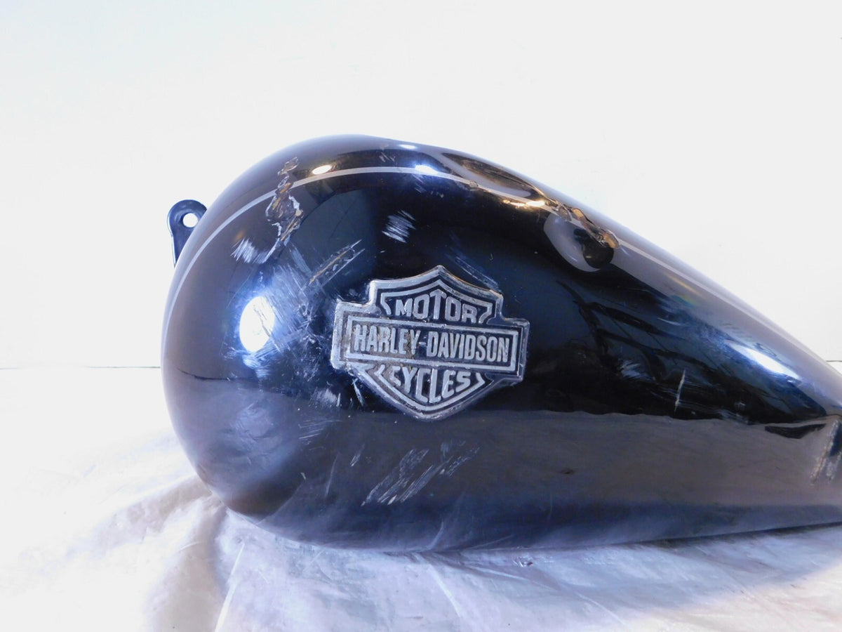 10-17 Harley Davidson Dyna Wide Glide & Street Bob Black Fuel Gas Petrol Tank