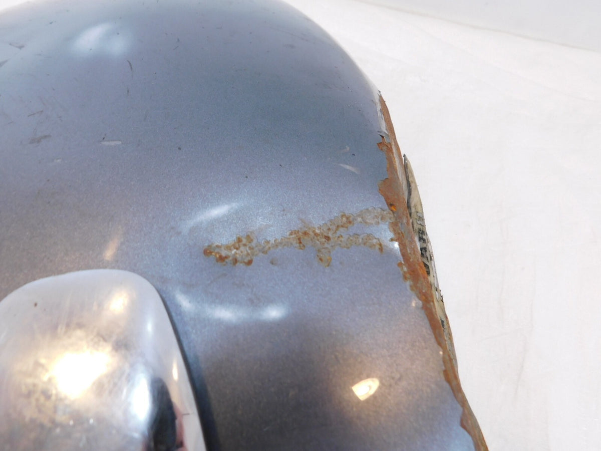 2005-2009 Suzuki Boulevard S83 VS1400 Gray Gas Petrol Fuel Tank Reservoir dented - C3 Cycle