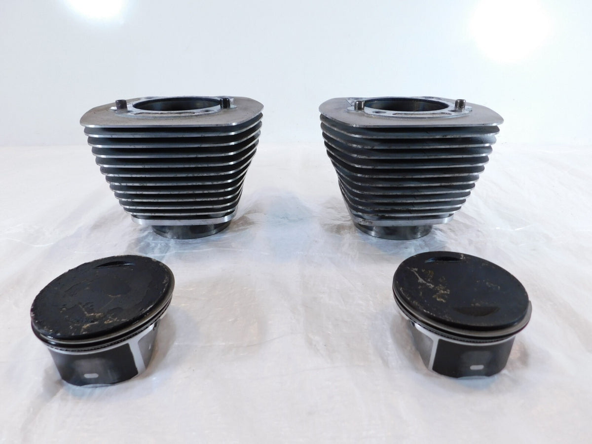 Harley Davidson Touring Dyna & Softail Twin Cam 96 Silver Cylinders & Pistons - C3 Cycle