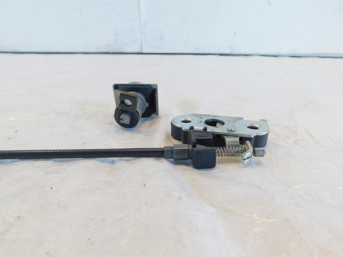 2013-2019 KTM 690 Duke Rear Seat Saddle Lock Release Latch & Cable Line - no key - C3 Cycle