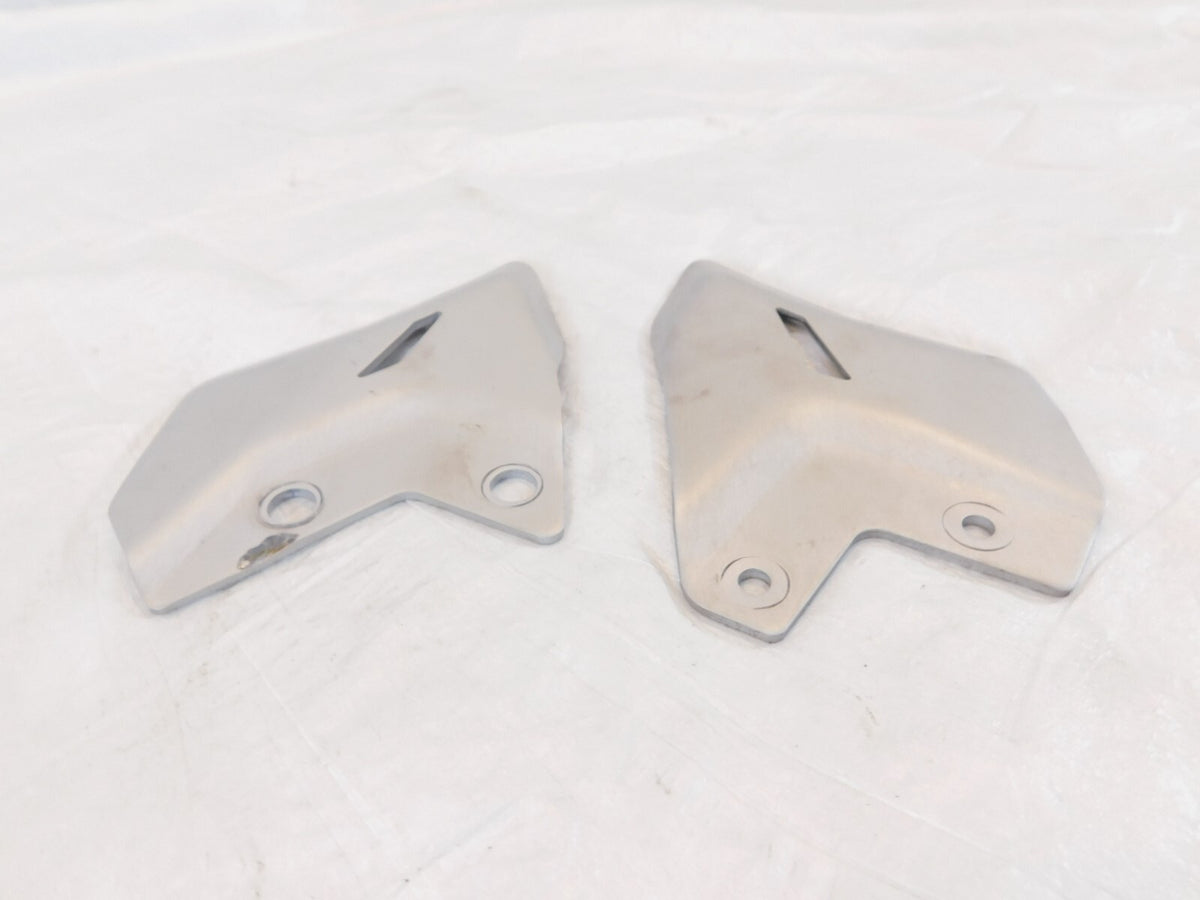 2017-2024 Kawasaki Ninja 650 ABS EX650 Z650 Front Left/Right Footpeg Heel Guards