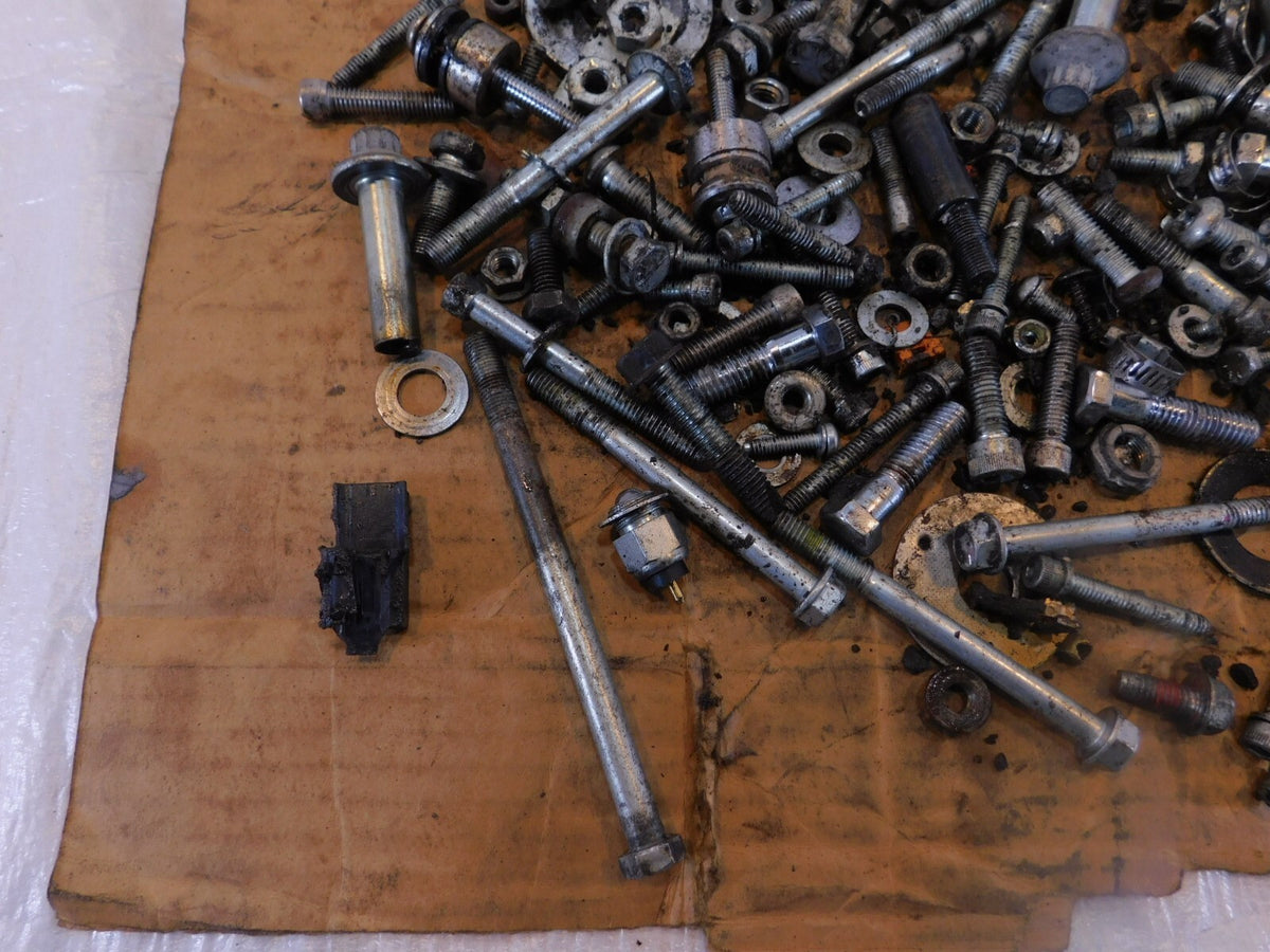 1999 Harley Davidson Sportster 883 Nuts Bolts & Brackets Parts Box Lot - C3 Cycle