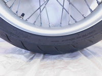 2009 Harley Davidson Dyna Street Bob FXDB Silver Laced Front Wheel Rim & Tire - C3 Cycle