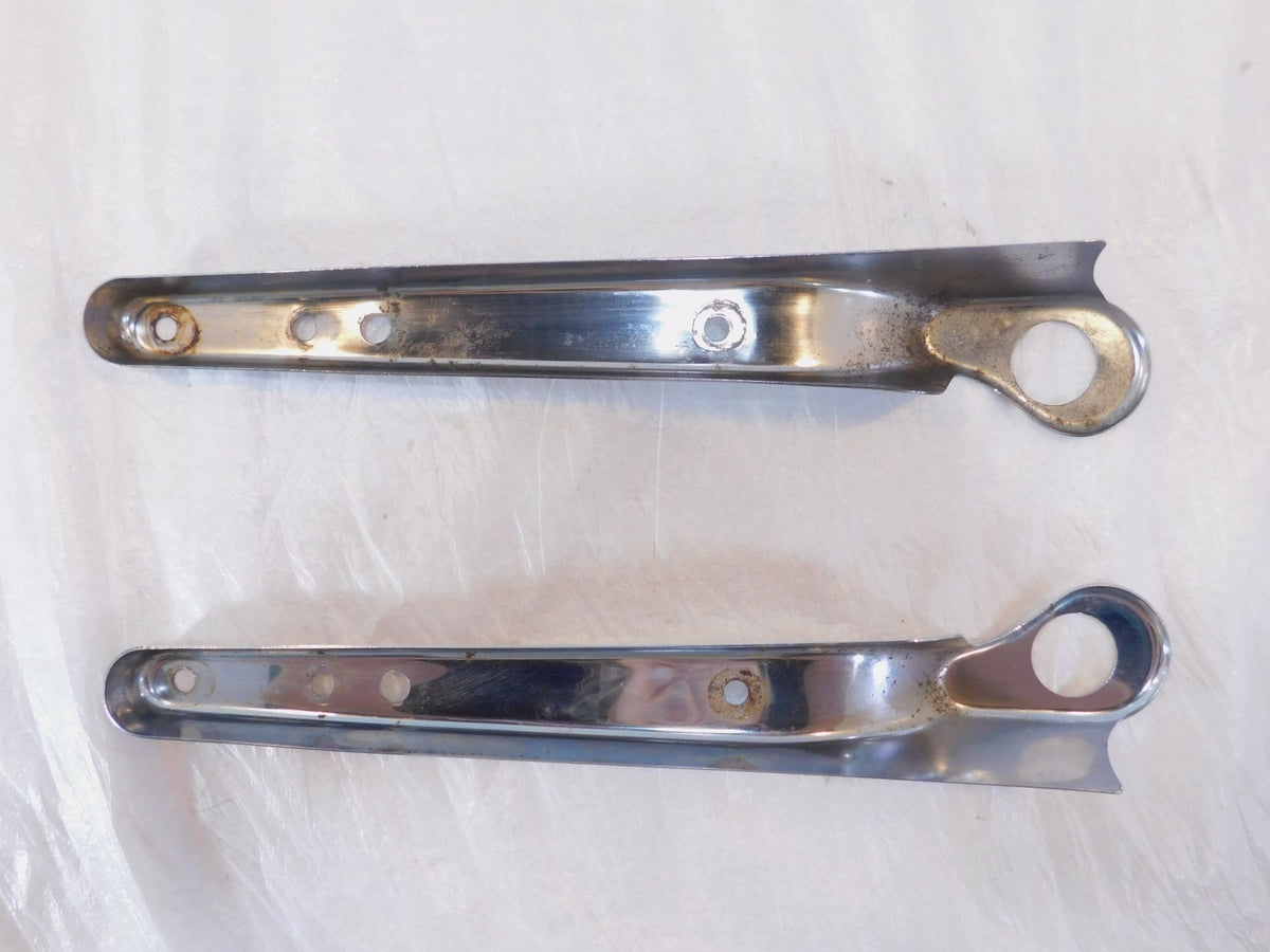 Harley Davidson Sportster XL 883 & 1200 Chrome Rear Fender Frame Strut Covers - C3 Cycle