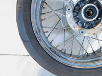 1998-2003 Triumph Thunderbird Sport Chrome Spoked Rear Wheel Rim & Tire