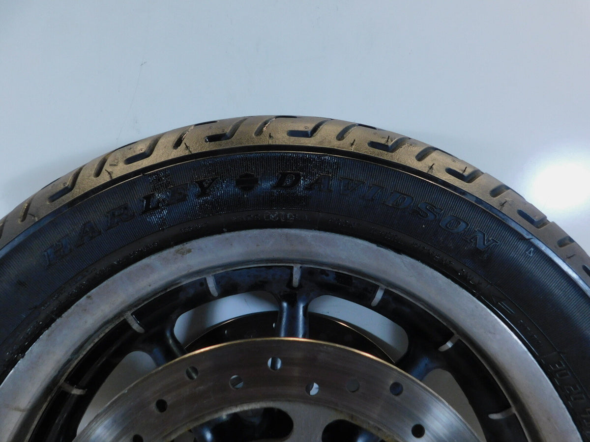 Harley Touring Road King & Electra Glide Cast Front Wheel Rim w/ Tire & Rotors - C3 Cycle