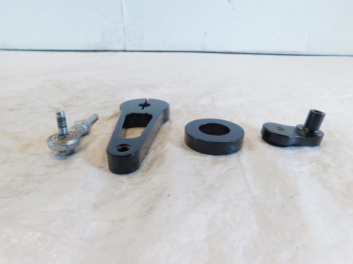 Harley Davidson Softail Aftermarket Black Brake & Shifter Pedal Foot Control Lot - C3 Cycle