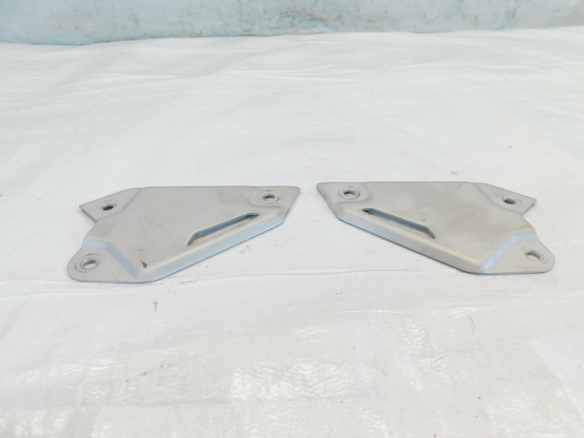 2017-2020 Kawasaki Z900 ZR900 Left & Right Heal Guard Covers Boot Plate - Pair - C3 Cycle