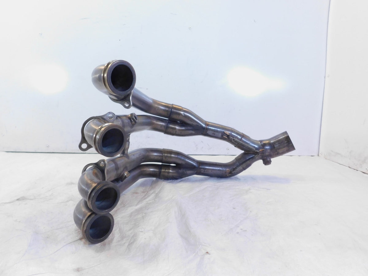 14-16 BMW S1000RR S1000-RR Exhaust Muffler System Manifold Header Pipe - Dented - C3 Cycle