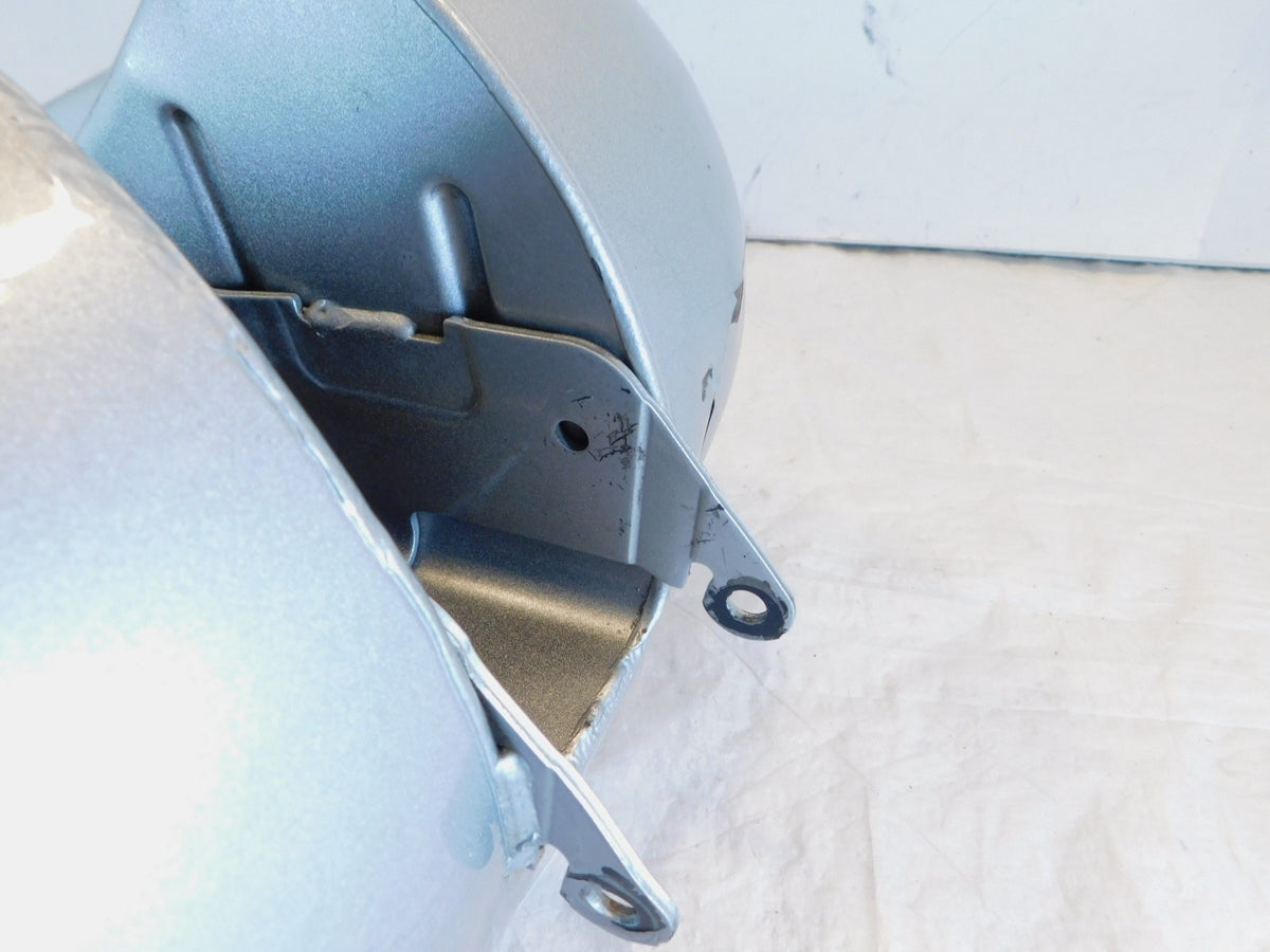 2004-2005 Harley Davidson Dyna Low Rider FXDL Silver Fuel Petrol Tank- Dents - C3 Cycle