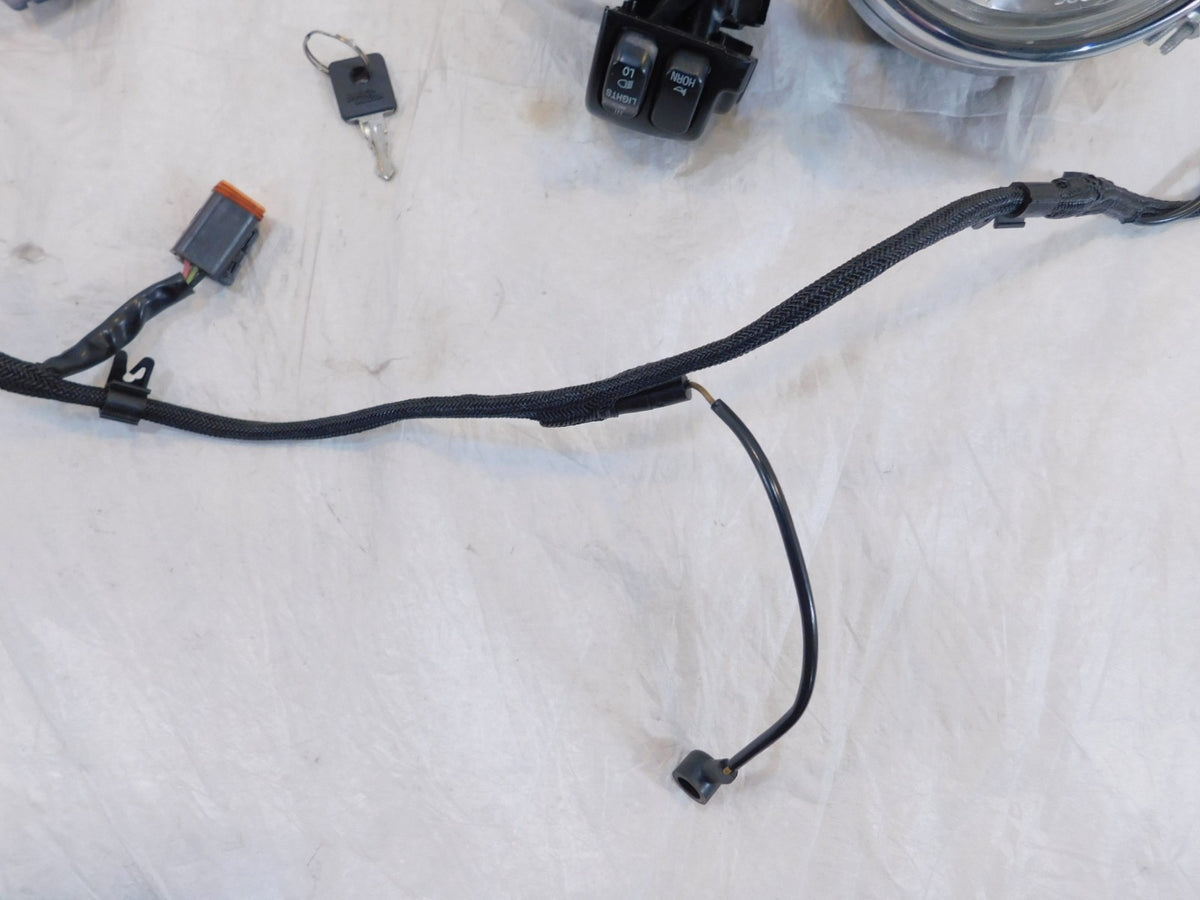 1999-2003 Harley Davidson EVO Sportster 883 1200 Main Wiring Wire Harness w/ Key - C3 Cycle
