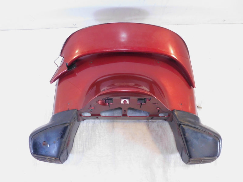 01-02 Honda Goldwing GL1800 Illusion Red Rear Storage Trunk Top Cover -For Parts