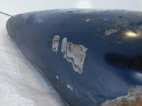 1977-1985 Harley Davidson FX & FXE Shovelhead Blue Right Fuel Gas Petrol Tank - C3 Cycle