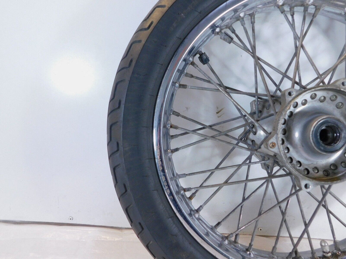 1999-2009 Yamaha V-Star 1100 XVS1100 Custom Laced Spoked Front Wheel - Bent - C3 Cycle
