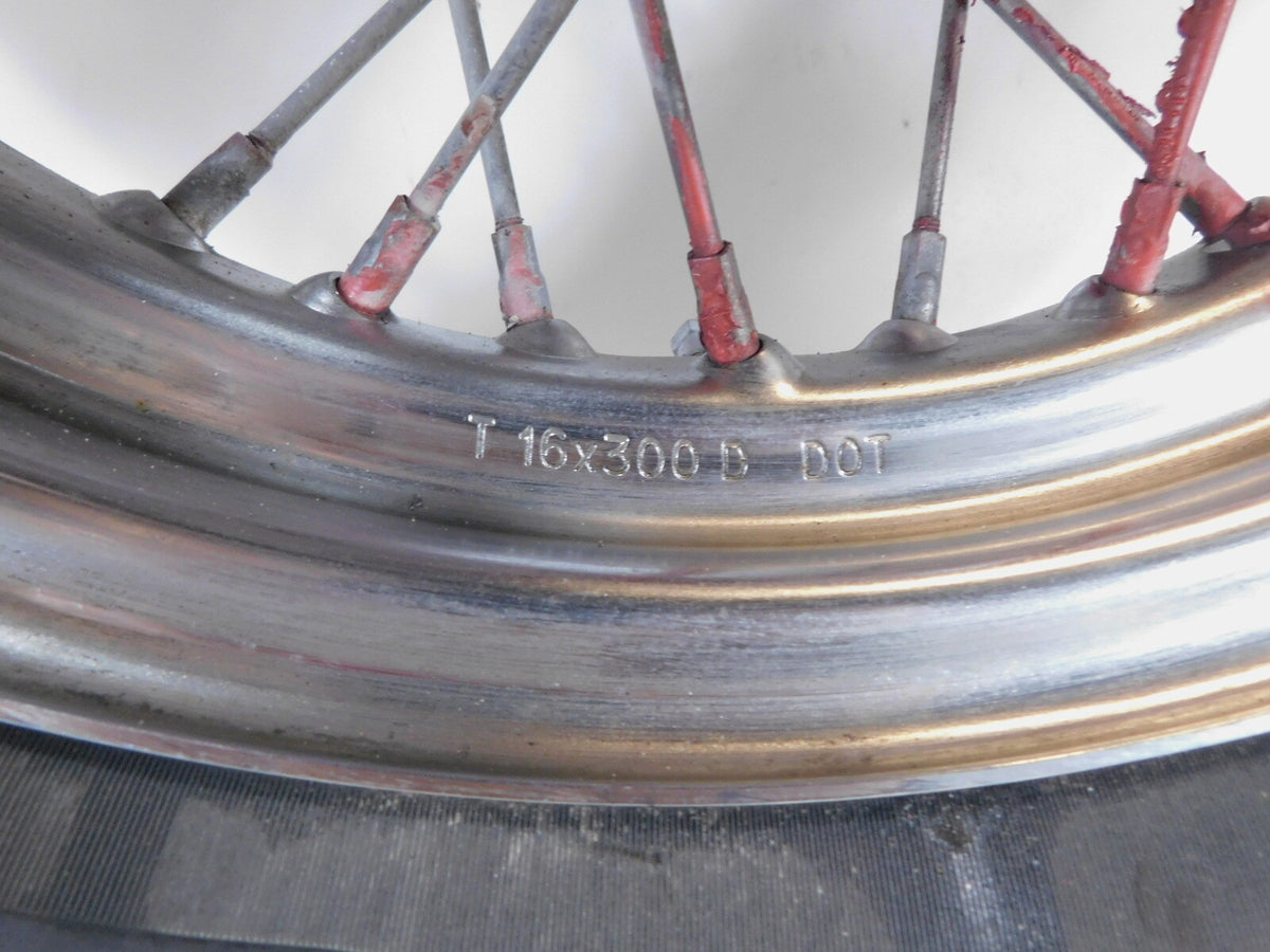 Harley Davidson Softail Heritage Classic & Deluxe Laced Front Wheel Rim w/ Tire - C3 Cycle