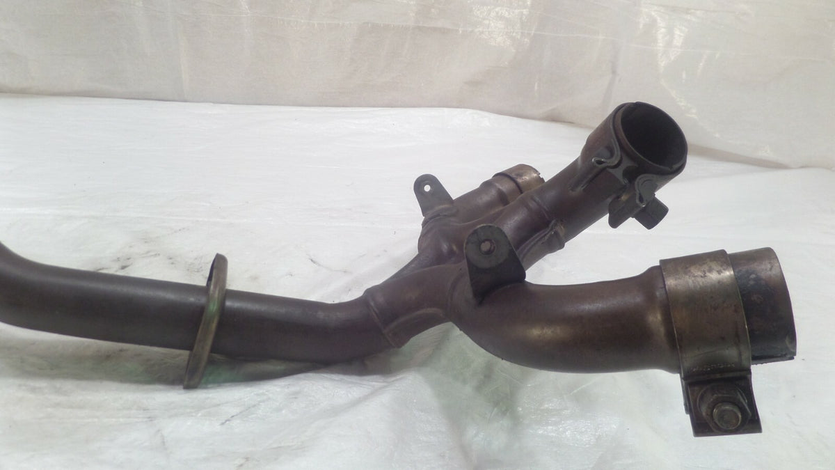 2002 02 Ducati Monster 900 I.E M900 Horizontal Exhaust Manifold Header Pipes - C3 Cycle