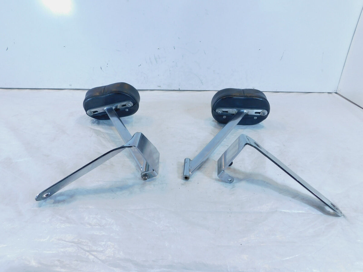 Honda GL1800 Goldwing 1800 Show Chrome Dual Left/Right Rear Passenger Arm Rests - C3 Cycle