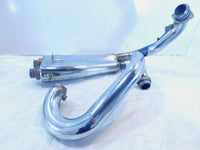 2008-2010 Harley Davidson V-Rod VRSC Chrome Front/Rear Exhaust Header Pipes - C3 Cycle