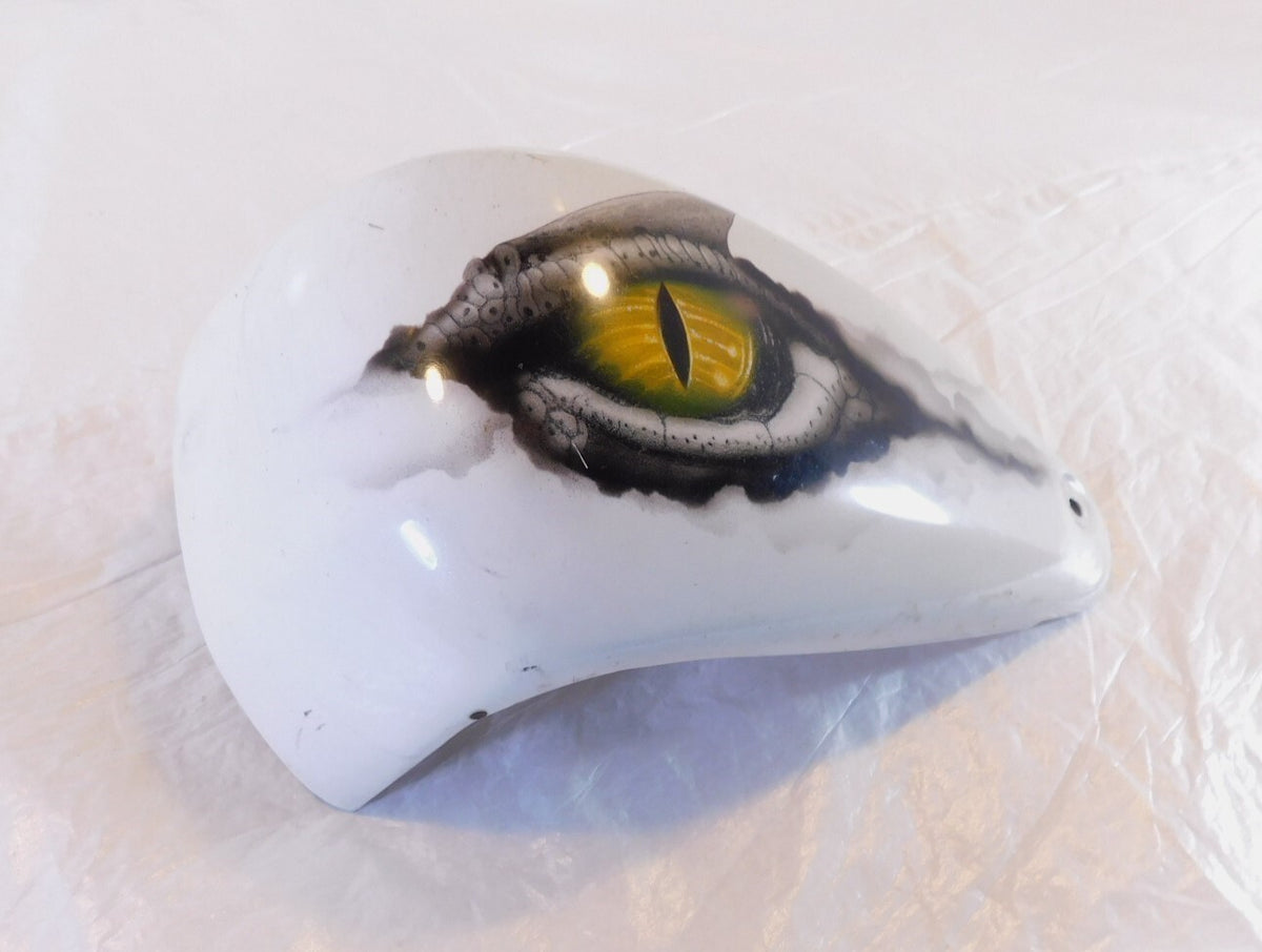 Yamaha Road Star 1700 S Silverado XV1700 XV17 White Left Side Panel Cover Cowl - C3 Cycle