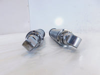 Harley Davidson Sportster 883 & 1200 Chrome Left & Right Rear Shock Absorbers - C3 Cycle
