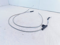 Harley Davidson Sportster XLH 883 &1200 Throttle & Idle Braided Cable Line Wires - C3 Cycle