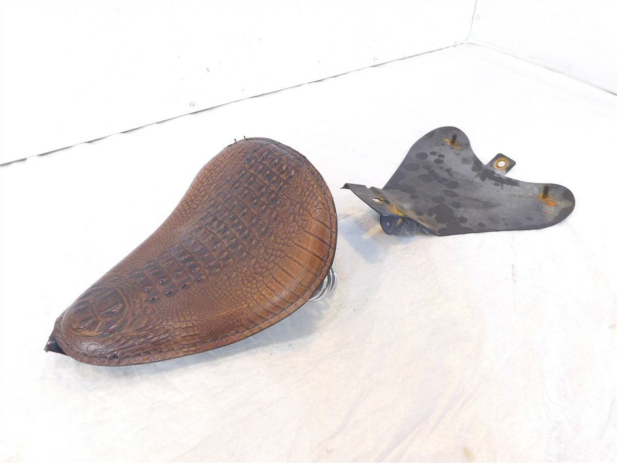 1998 Honda VT1100 Shadow 1100 ACE Vintage Leather Spring Bobber Solo Rider Seat