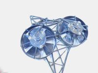 Harley Davidson V-Rod VRod VRSCA VRSC Night Rod Engine Coolant Radiator Fans - C3 Cycle