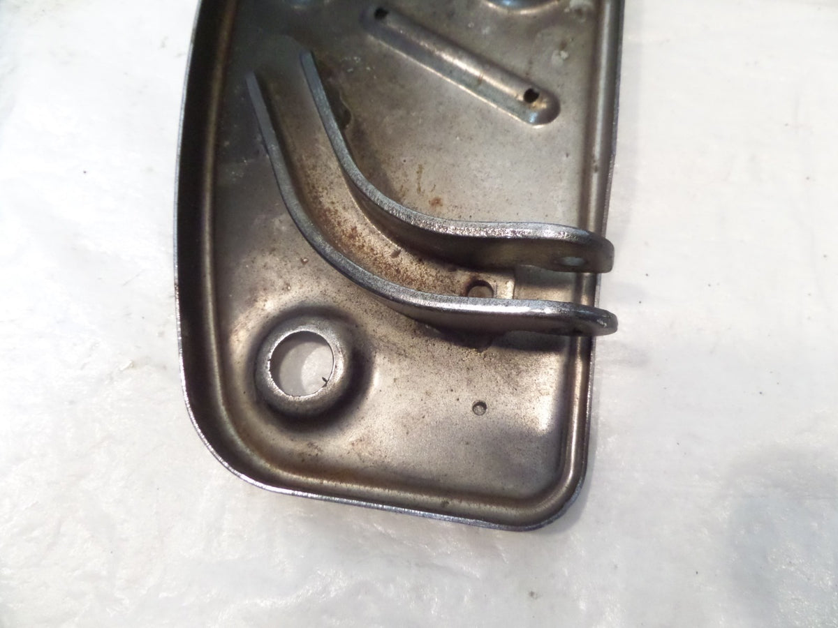 Harley Davidson Softail Touring Road King Electra Glide Black Footboard Bottoms - C3 Cycle