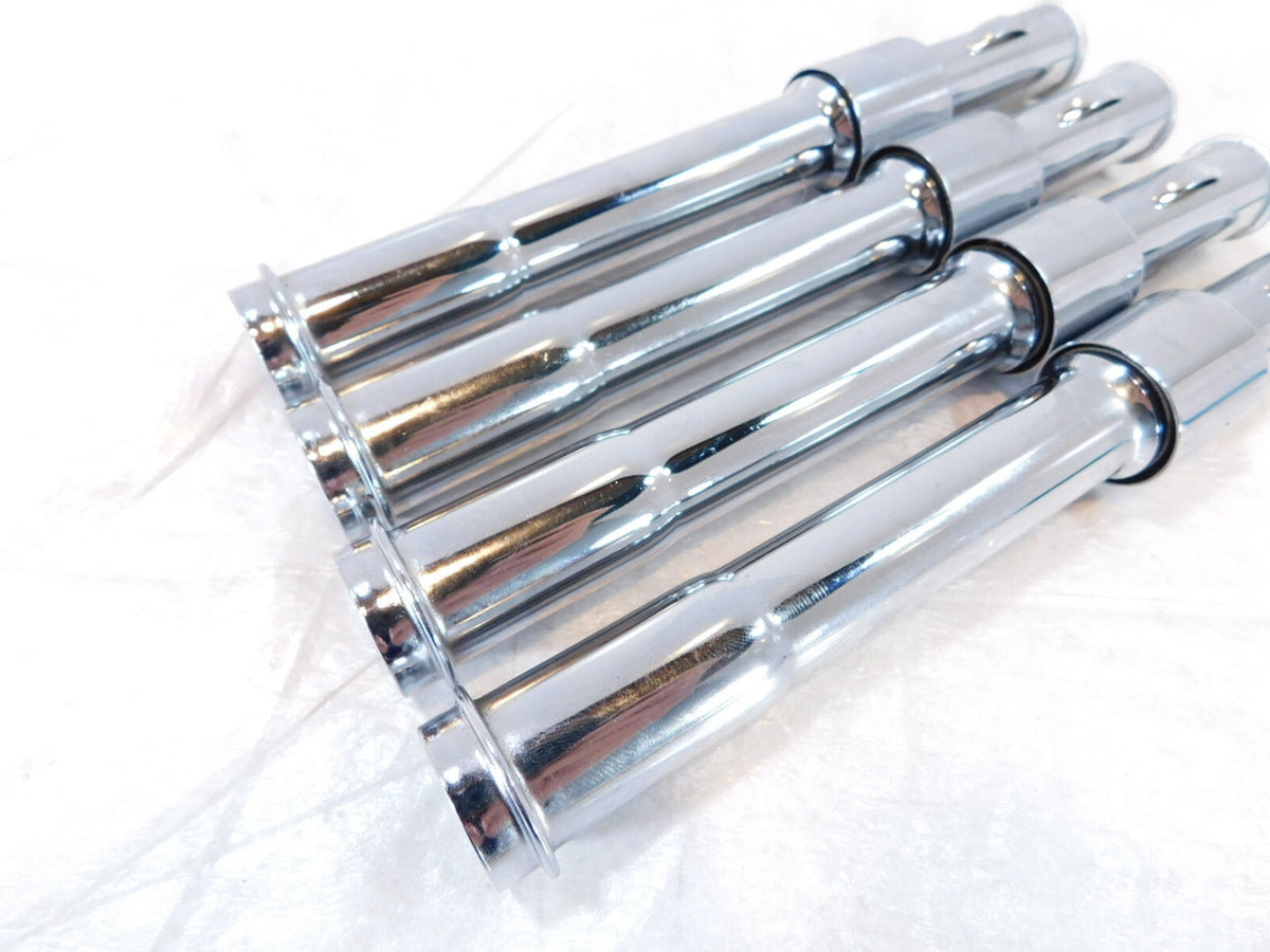 Set Harley Davidson Electra Glide Dyna & Softail Push Rod Pushrod Cover Tubes - C3 Cycle