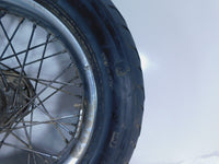 Harley Sportster & Road King Electra Glide Profile Laced Chrome Rear Wheel Rim - C3 Cycle