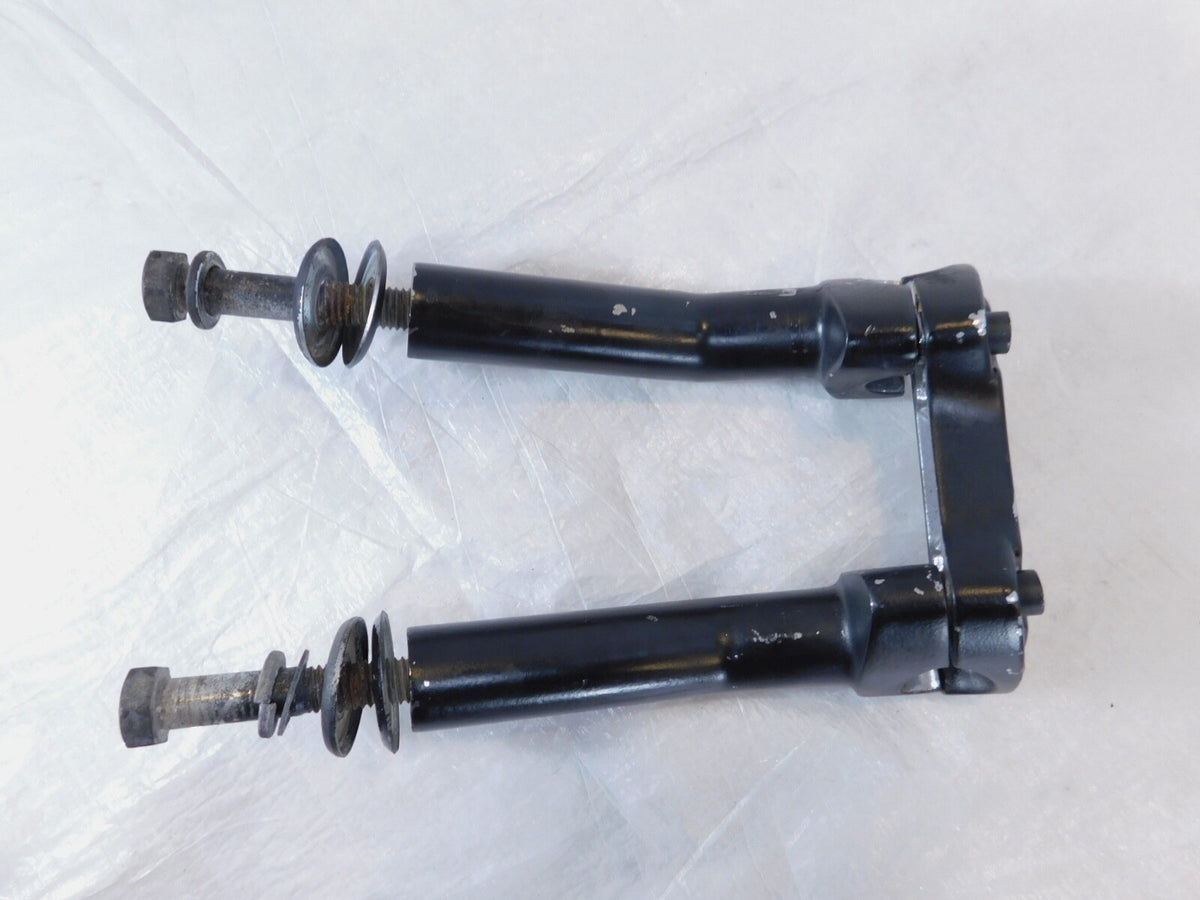 Harley Davidson Sportster 883 & 1200 Black Handlebar Riser Mount Bracket Clamps - C3 Cycle