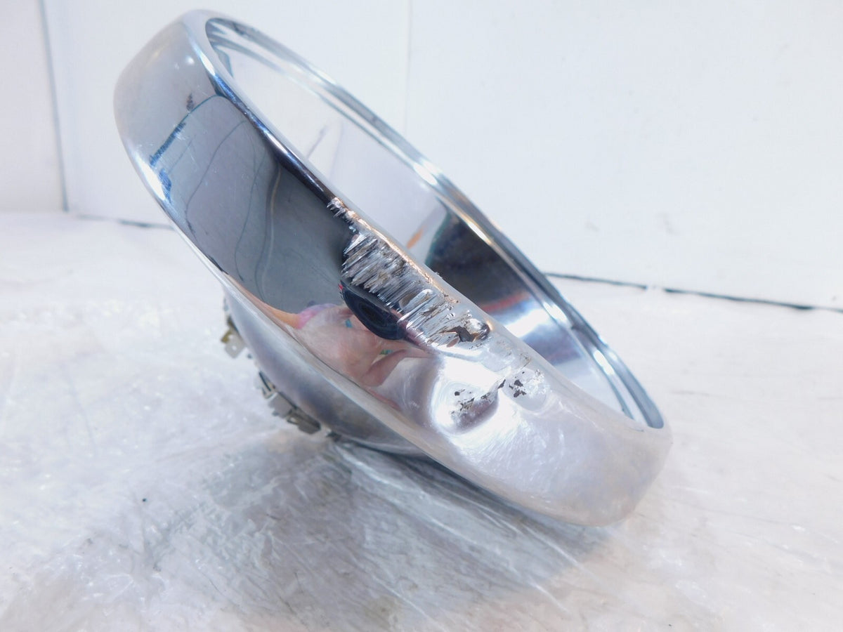 1996-2002 Buell X1 Lightning Front Headlight Headlamp Chrome Backplate Trim