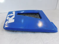 1987 87 Kawasaki KLR650 KLR 650 Blue Left Engine Coolant Radiator Cover Fairing - C3 Cycle