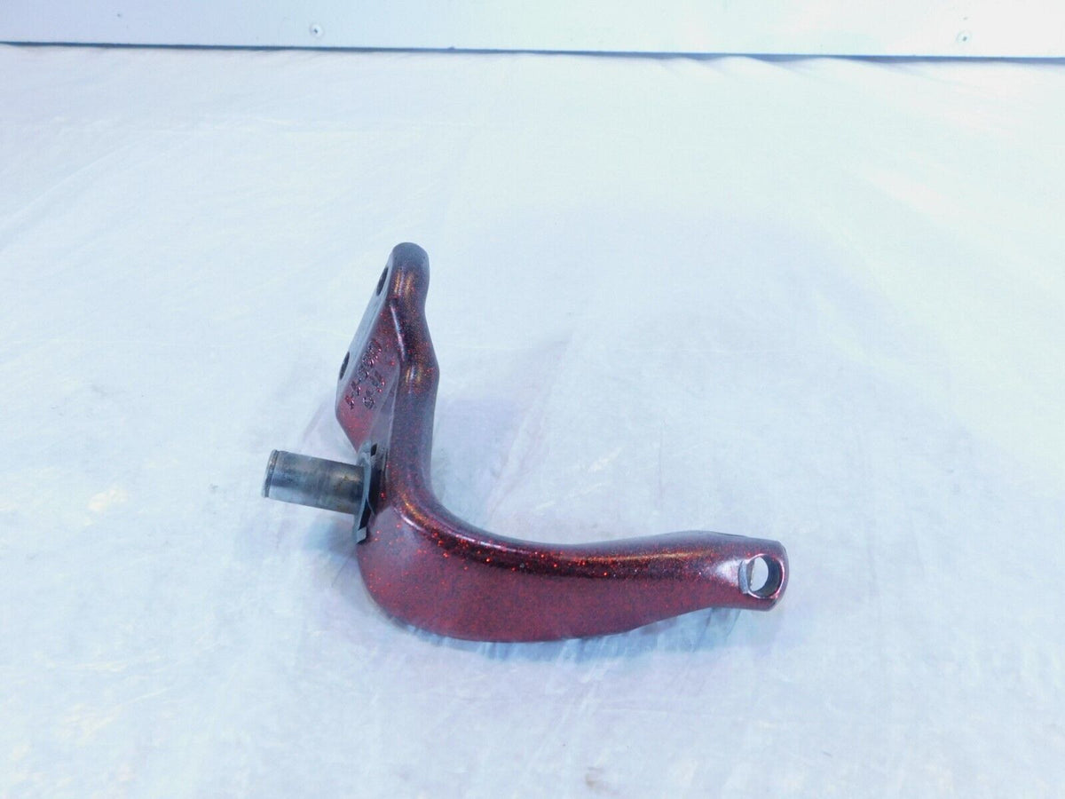 Harley Dyna Super Glide Custom & Low Rider Chrome Right Footpeg Mount Bracket - C3 Cycle