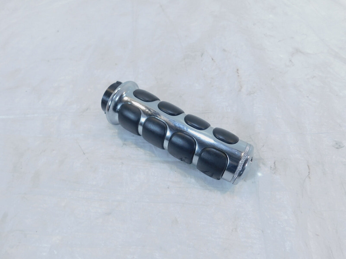 Harley Touring Dyna Softail & Sportster Chrome Right Throttle Handlebar Grip - C3 Cycle