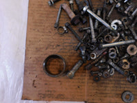 1986-1990 Harley Davidson Sportster 883 & 1200 Nut Bolt & Brackets Parts Box Lot - C3 Cycle