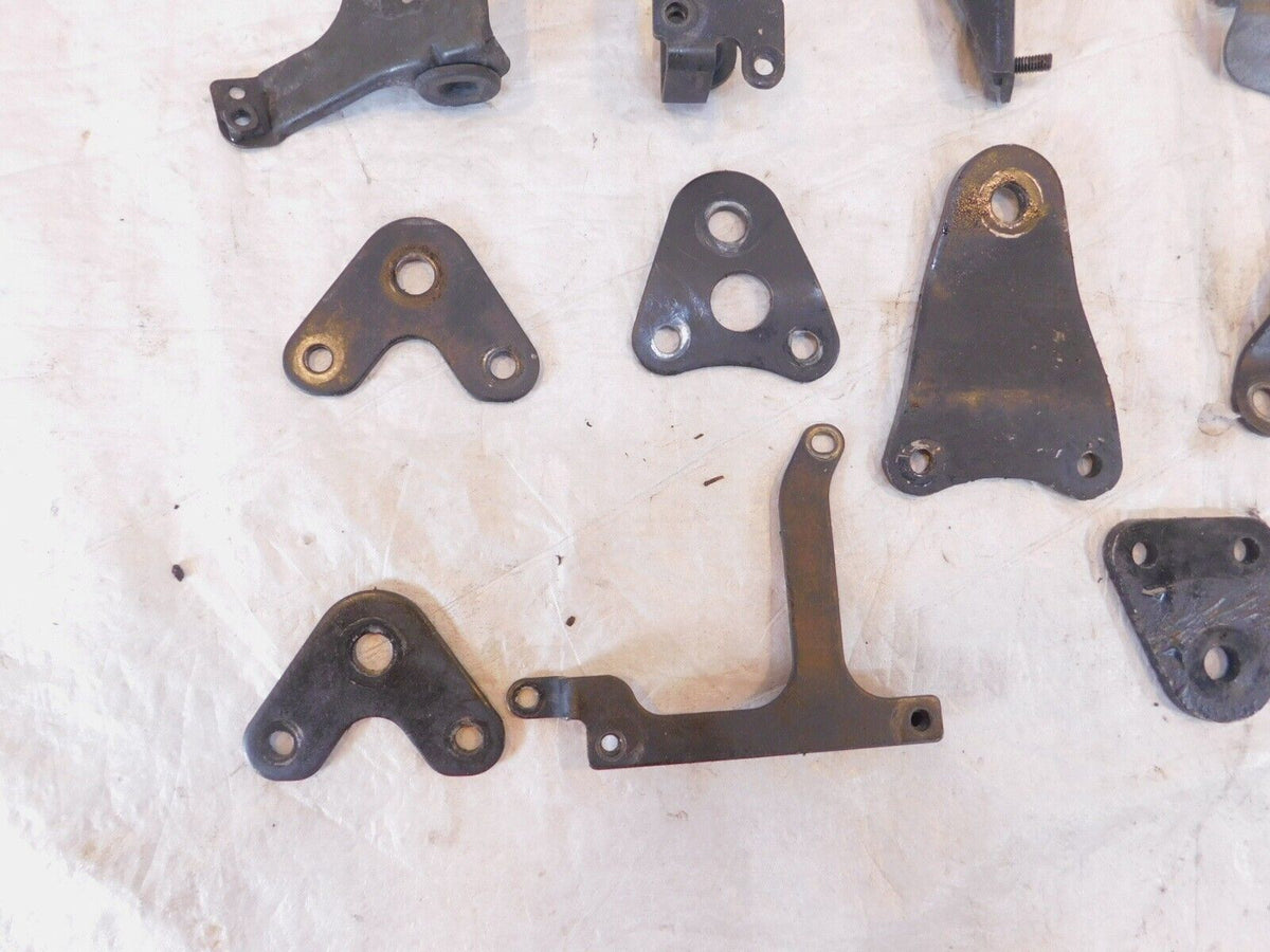 2003 03 Honda VTX1800C Retro Miscellaneous Bracket Mounts & Stays Parts Box Lot - C3 Cycle