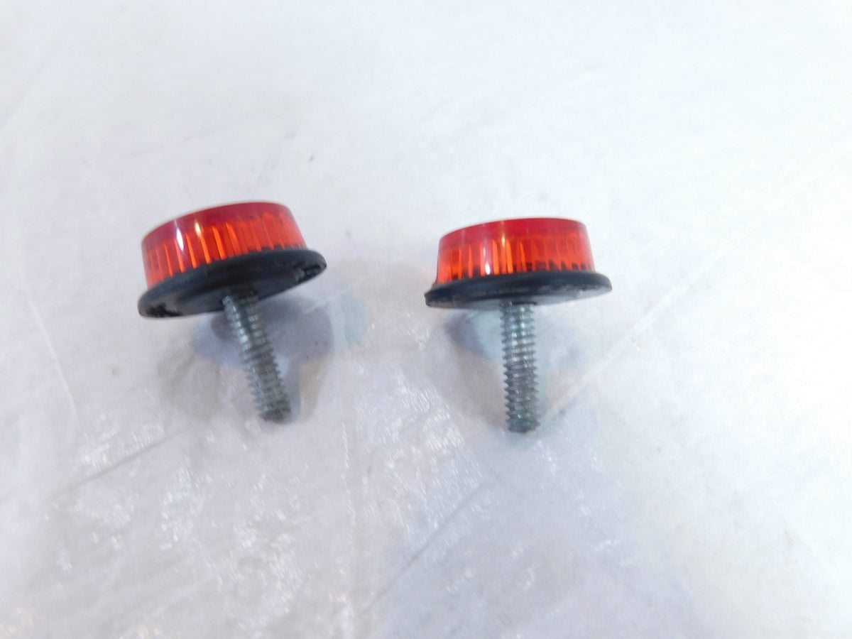 Harley Davidson Sportster Dyna Softail & Touring Licence Plate Reflector Screws - C3 Cycle