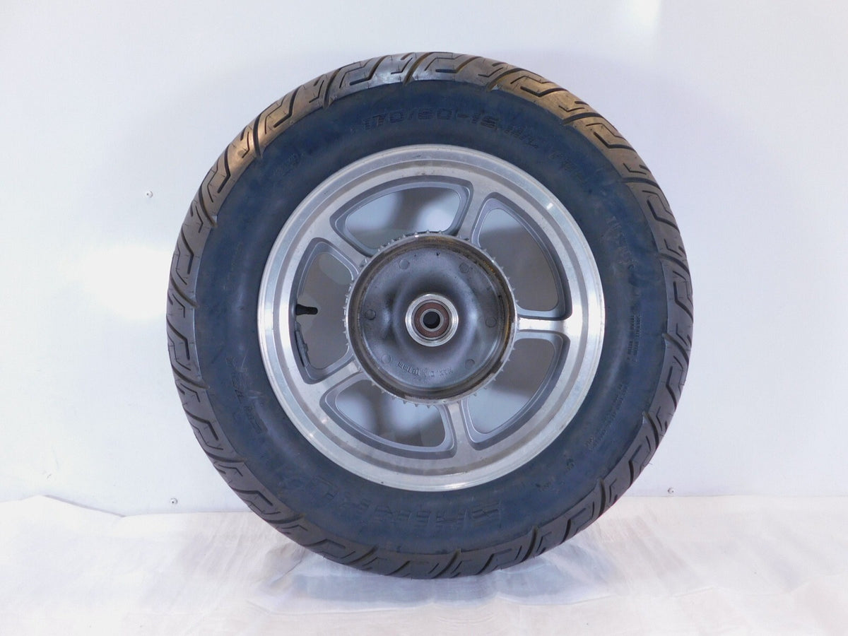 1990-2007 Honda VT1100 VT1100C Spirit Shadow 1100 Rear Wheel Rim & Tire 15x3.5 - C3 Cycle