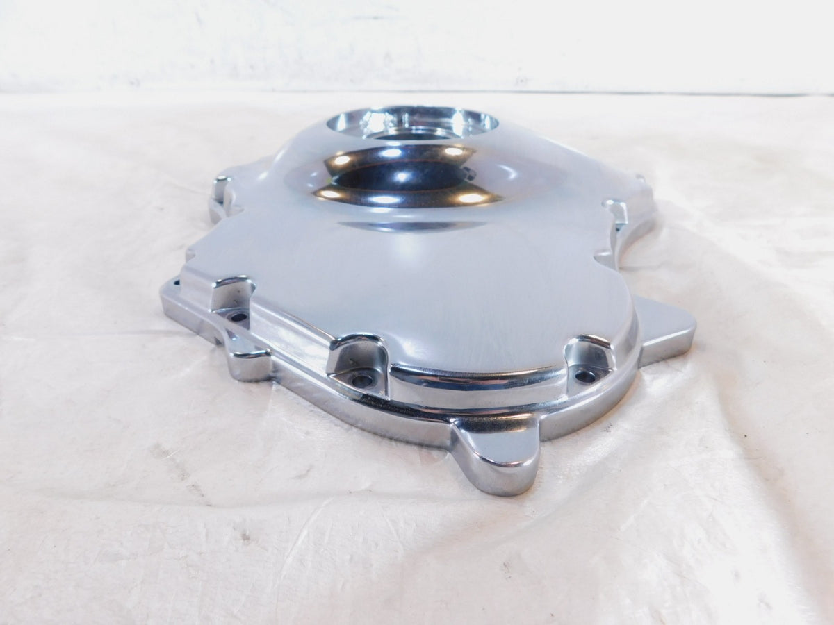 02-03 Harley Davidson VRod VRSC Chrome Left Engine Motor Alternator Stator Cover - C3 Cycle