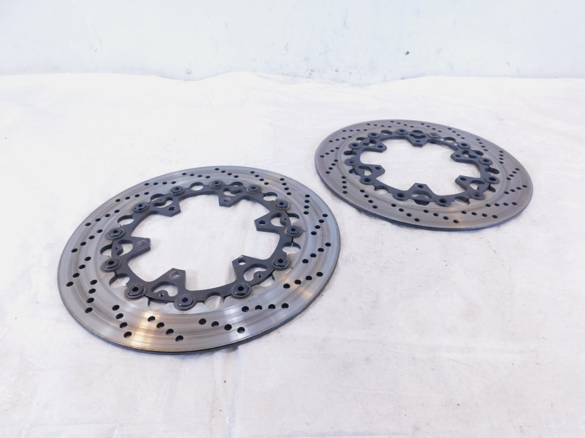 BMW K1100LT R1100RT R1100RS OEM Left & Right Front Wheel Disc Brake Rotors - C3 Cycle