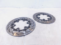 BMW K1100LT R1100RT R1100RS OEM Left & Right Front Wheel Disc Brake Rotors - C3 Cycle