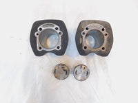 Harley Davidson Touring Dyna & Softail Twin Cam 96" Black Cylinders w/ Pistons - C3 Cycle