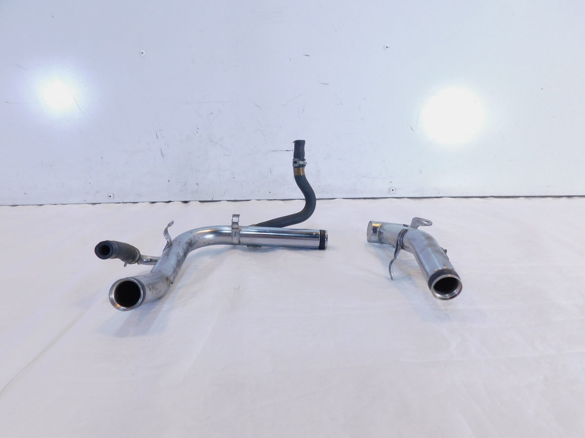 1991-2000 Honda GL1500 Goldwing R/L Water Coolant Pump Thermostat Outlet Pipes - C3 Cycle