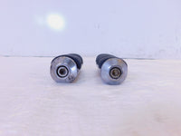 Harley Touring FXR Dyna Sportster & Softail Chrome & Rubber Footpegs Footrests - C3 Cycle