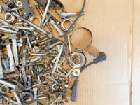 1999 99 Harley Davidson Sportster 883 Nuts Bolts & Brackets Parts Box Lot - C3 Cycle