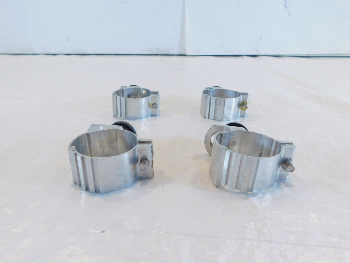 4 Harley Sportster 883 & 1200 & Dyna 39mm Detachable Windshield Mount Clamp - C3 Cycle