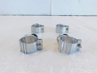 4 Harley Sportster 883 & 1200 & Dyna 39mm Detachable Windshield Mount Clamp - C3 Cycle